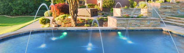 Pool Fountains and Waterfalls